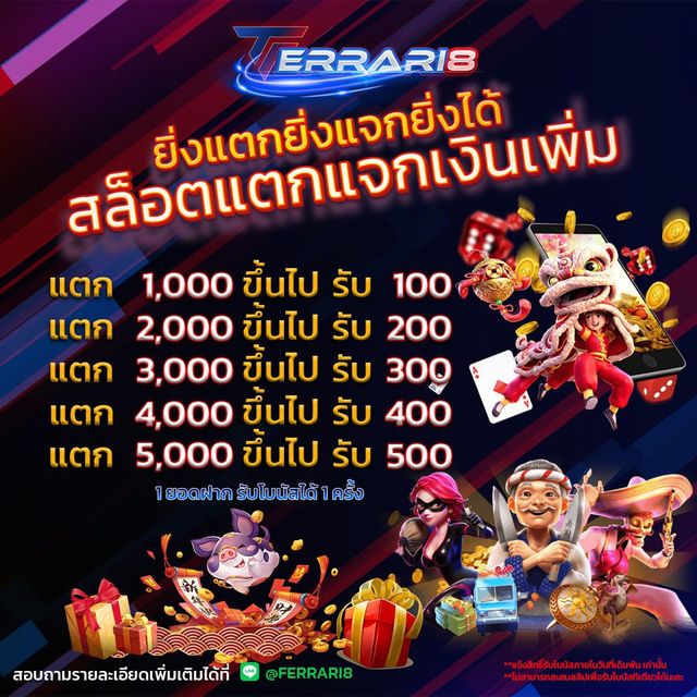 สล็อตแตก แจกเพิ่ม โปรโมชั่น FAZ123